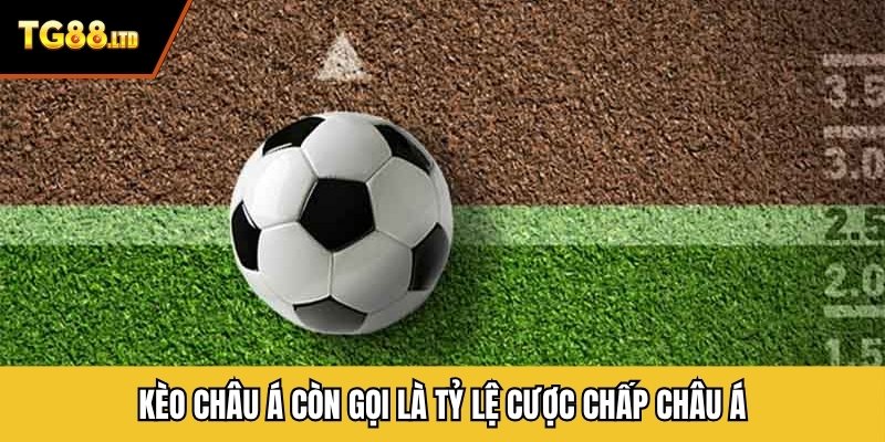 Kèo châu Á còn gọi là tỷ lệ cược chấp châu Á