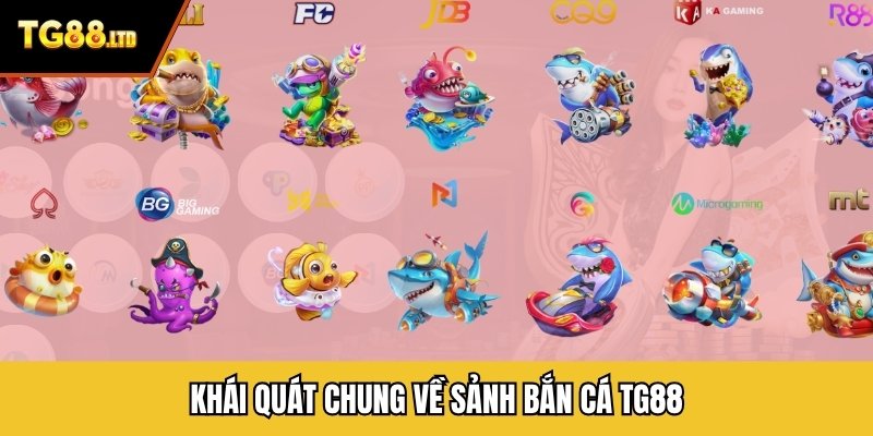 Khái quát chung về sảnh bắn cá TG88