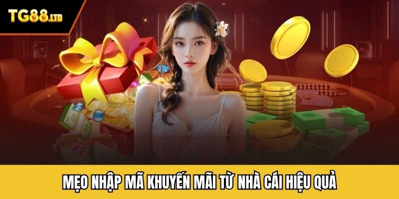Mẹo nhập mã khuyến mãi từ nhà cái hiệu quả
