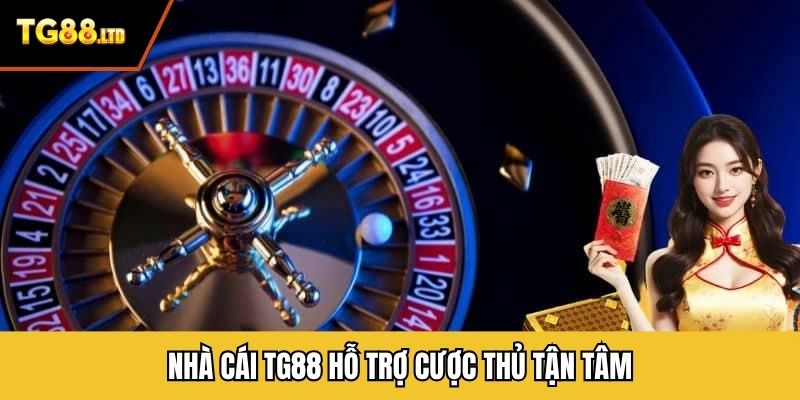 Nhà cái TG88 hỗ trợ cược thủ tận tâm